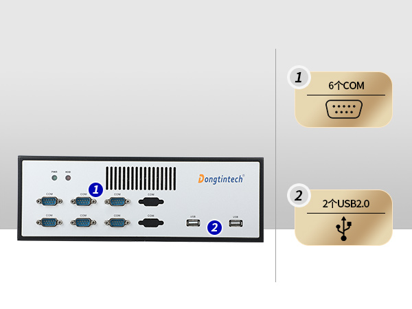 FUN88桌面式工控机,迷你工业主机,EPC-3100